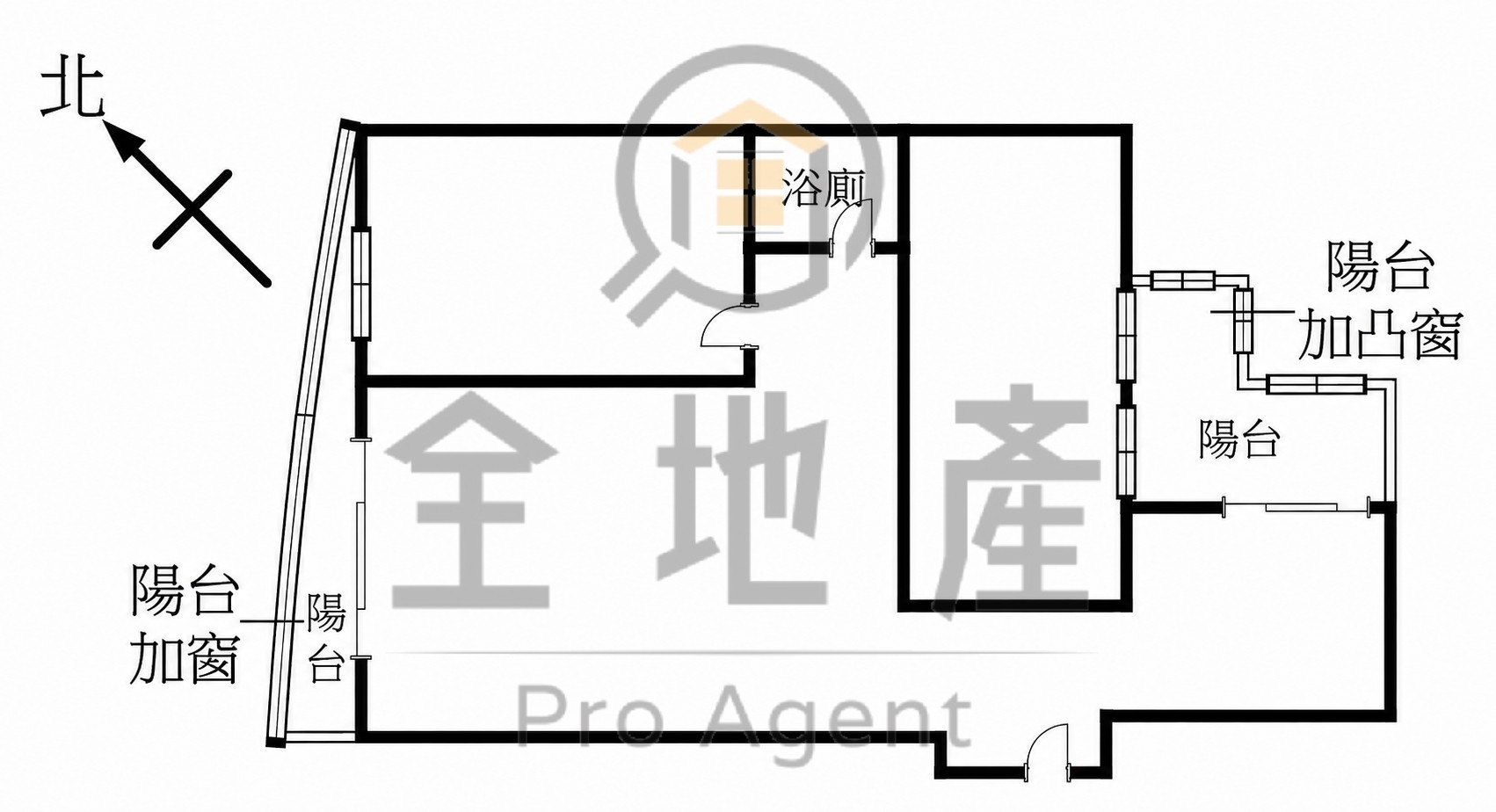 格局圖