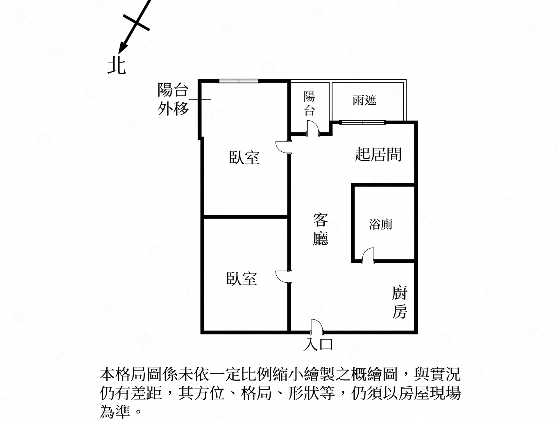 格局圖