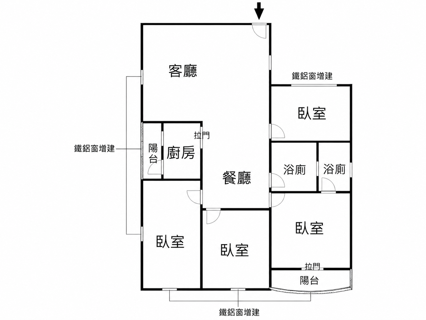 格局圖