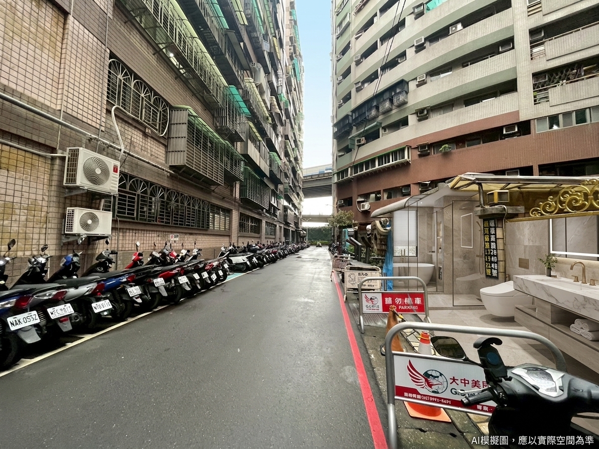 台北橋捷運荷堤美2/2/1